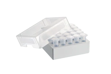 艾本德儲存盒 5 × 5, 可放置 25  個(gè)試管，5  mL，4  件，高 64  mm，2.5  英寸，聚丙烯材料，可耐受最低 -86  °C，可高溫高壓滅菌，帶蓋子并具有數(shù)字字母標(biāo)識